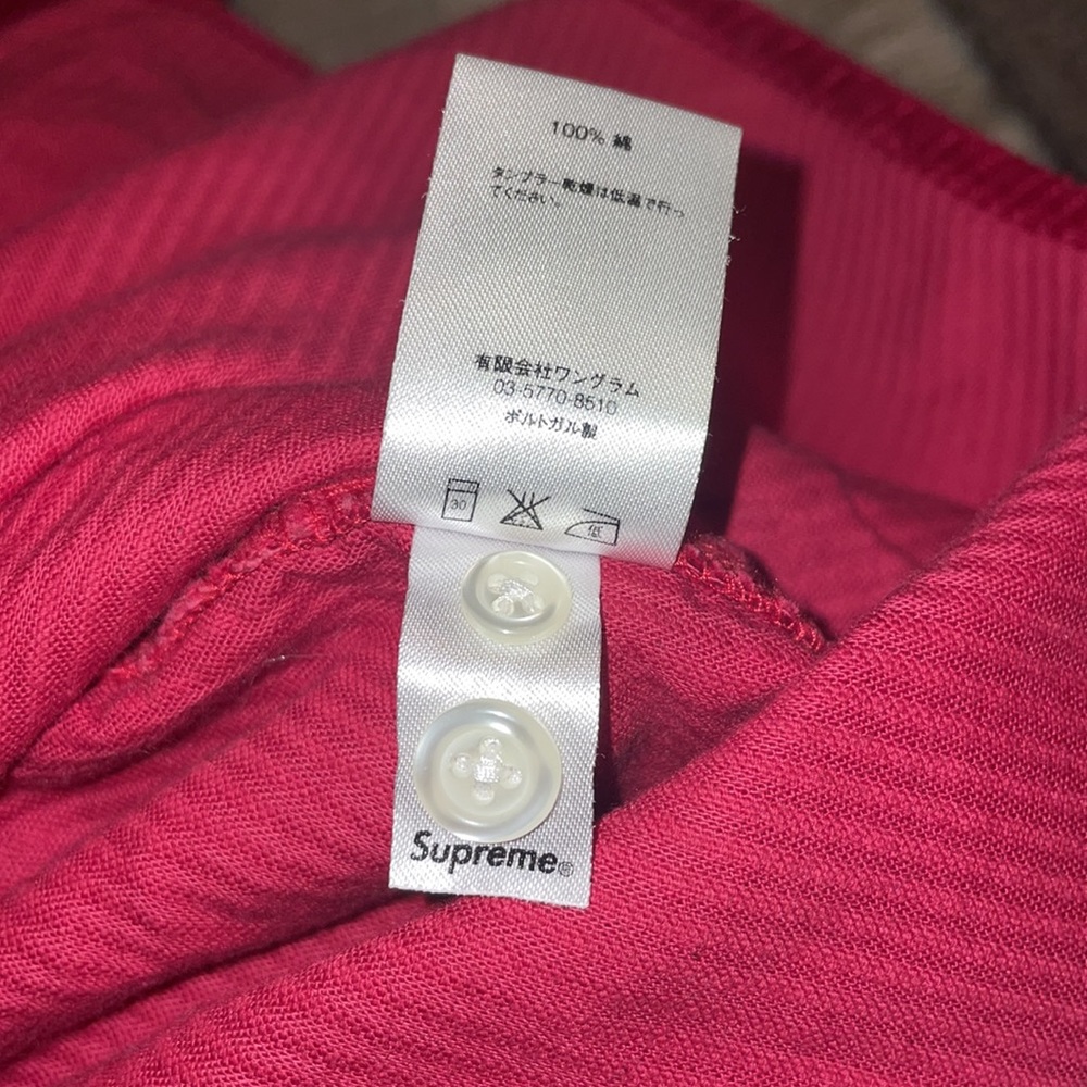 Supreme Red Corduroy Button-Down - image 6